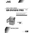 JVC GR-DVX818PROEG(B) Owners Manual