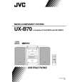 JVC UX-B70 Owners Manual